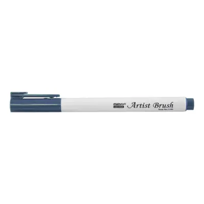 Marvy Umělecké fixy se štětcovým hrotem Artist Brush – 17 Steel Blue