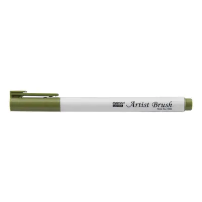 Marvy Umělecké fixy se štětcovým hrotem Artist Brush – 96 Jungle Green