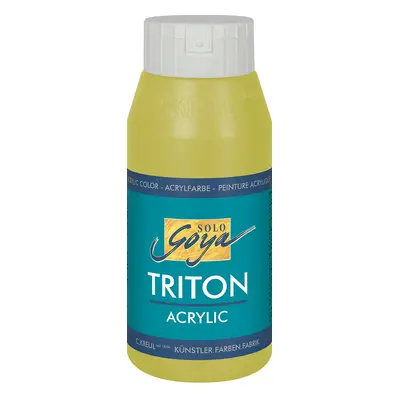 Kreul Akrylová barva SOLO GOYA Triton 750ml zelená olivová světlá