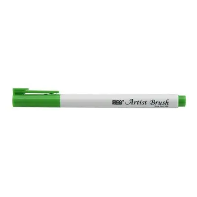 Marvy Umělecké fixy se štětcovým hrotem Artist Brush – 11 Light Green