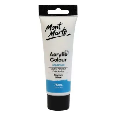 MontMarte Mont Marte akrylová barva,75ml, titanová bílá, tuba