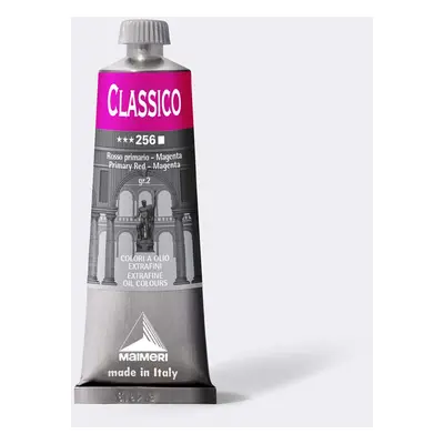 Olejová barva Maimeri Classico oil 60 ml - červená primární magenta 256