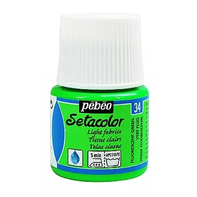 Pébéo Barva na textil Setacolor Light fabric 45 ml - Fluo Green 34