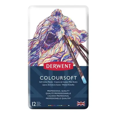 Derwent Coloursoft 0701026 12 ks umělecké pastelky