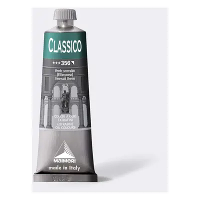 Olejová barva Maimeri Classico oil 60 ml - zelená smaragdová 356