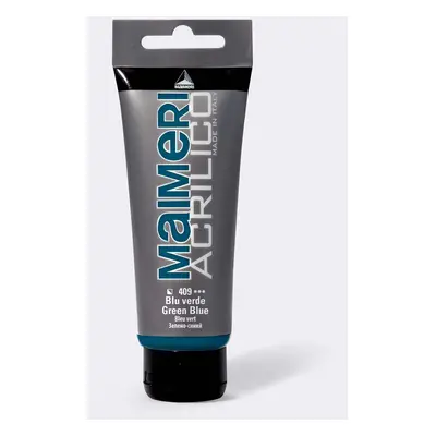 Akrylová barva Maimeri Acrilico 75 ml - modrozelená 409