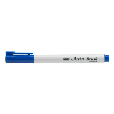 Marvy Umělecké fixy se štětcovým hrotem Artist Brush – 03 Blue