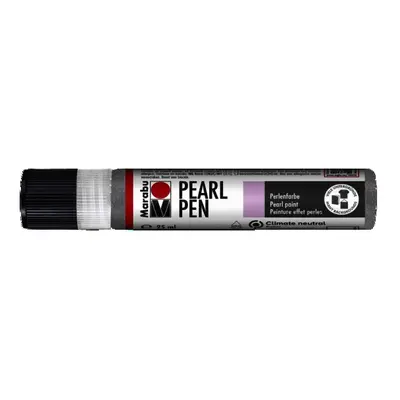 Marabu Pearl Pen tekuté pero třpytivě stříbrné