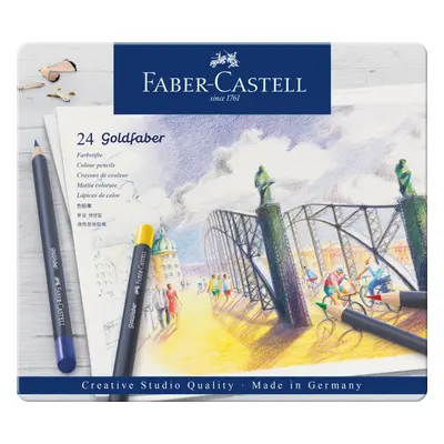 Faber-Castell Pastelky Goldfaber 114724 sada 24 barev