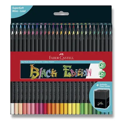 Faber-Castell Pastelky trojhranné Faber Castell Black Edition 50 barev