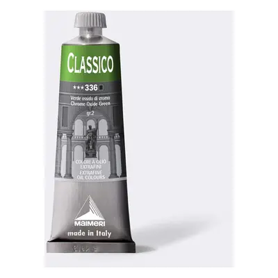 Olejová barva Maimeri Classico oil 60 ml - 336 chrome oside green