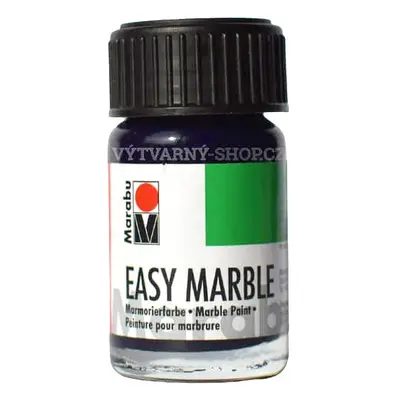 Marabu Mramorovací barva Easy Marble 15 ml - 254 dark denim