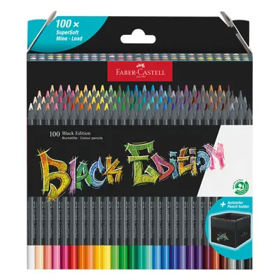 Faber-Castell Pastelky trojhranné Faber Castell Black Edition 100 barev