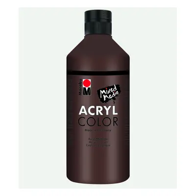 Akrylová barva Marabu Acryl Color 500 ml - hnědá středně 040