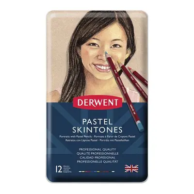 Derwent Pastel Pencil 2300563 Skintones, 12 ks