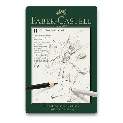 Faber-Castell Pitt Graphite Matt 11 tužky v sadě 115220