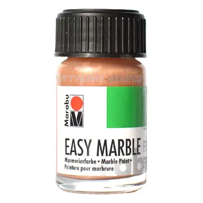 Marabu Mramorovací barva Easy Marble 15 ml - 734 rose gold