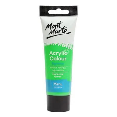 MontMarte Mont Marte akrylová barva,75ml, zelená (Monastral Green), tuba