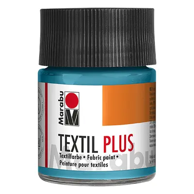 Barva na textil Marabu Textil Plus 50 ml - modrá karibská 091