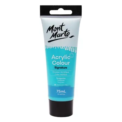 MontMarte Mont Marte akrylová barva,75ml, tyrkys(Turquoise), tuba