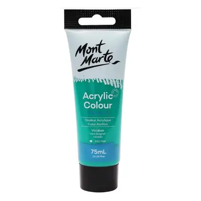 MontMarte Mont Marte akrylová barva,75ml, smaragdová (Viridian), tuba