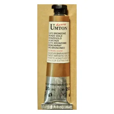 Umton olejová barva 20 ml - Zlato bronzové