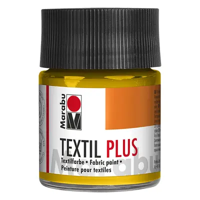 Barva na textil Marabu Textil Plus 50 ml - žlutá střední 021