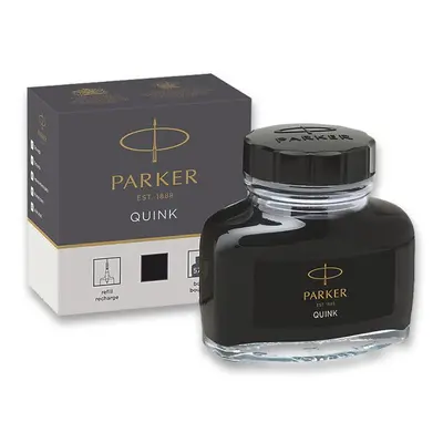 Inkoust Quink do plnících per Parker - černý