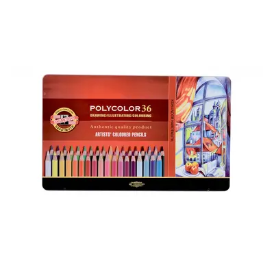 Koh-i-Noor 3825 36ks umělecké pastelky Polycolor