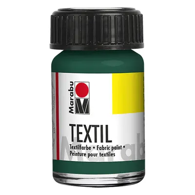 Barva na textil Marabu Textil 15 ml - zelená tmavá 068