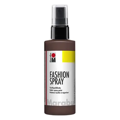 Barva na textil ve spreji Marabu Fashion Spray 100 ml - hnědá kakaová 295