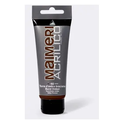 Akrylová barva Maimeri Acrilico 75 ml - umbra pálená 492