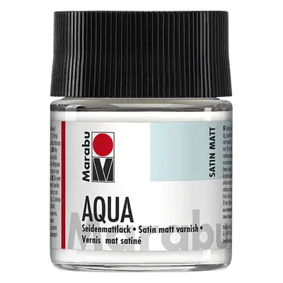 Univerzální transparentní lak Marabu Aqua Varnish Satin 50ml - saténový