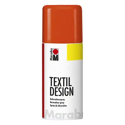 Barva na textil ve spreji Marabu Textil Design spray 150 ml - oranžová neonová 324