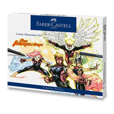 Faber-Castell Comic Illustration Set - kreslířská sada pro komiksové kreslíře