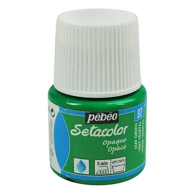 Barva na textil Pébéo Setacolor Opaque 45 ml - Zelená listová 82