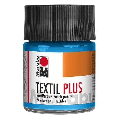 Barva na textil Marabu Textil Plus 50 ml - modrá světlá 090