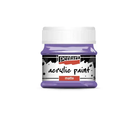 Hobby akrylová barva Pentart MATTE 50 ml, fialová violet