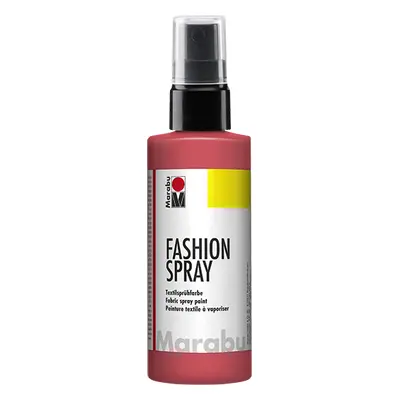 Barva na textil ve spreji Marabu Fashion Spray 100 ml - růžovo červená plameňáková 212