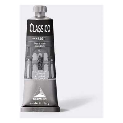 Olejová barva Maimeri Classico oil 60 ml - Černá mars 540