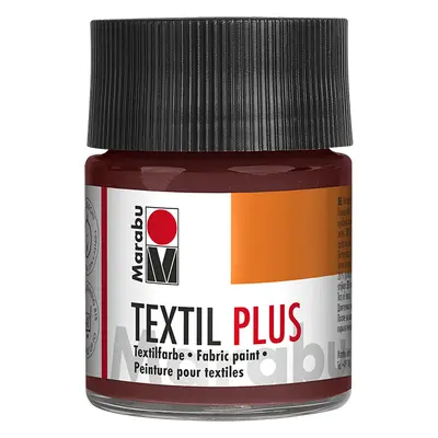 Barva na textil Marabu Textil Plus 50 ml - hnědá střední 046