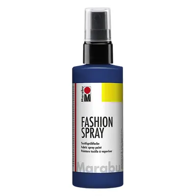 Barva na textil ve spreji Marabu Fashion Spray 100 ml - modrá tmavě (noční modrá) 293