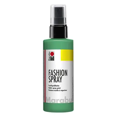 Barva na textil ve spreji Marabu Fashion Spray 100 ml - zelená jablko 158