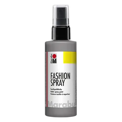 Barva na textil ve spreji Marabu Fashion Spray 100 ml - šedá 078