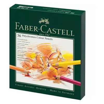 Umělecké pastelky Faber-Castell Polychromos 110038, sada 36 ks Studio Box