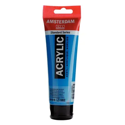 Royal Talens Amsterdam 120 ml, 582 Manganese Blue