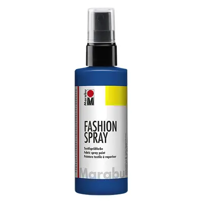 Barva na textil ve spreji Marabu Fashion Spray 100 ml - modrá ultramarín 258