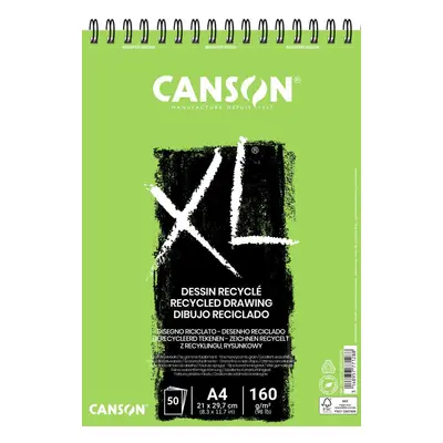 Canson XL Recycled skicák A4 krouž.vazba, 160g