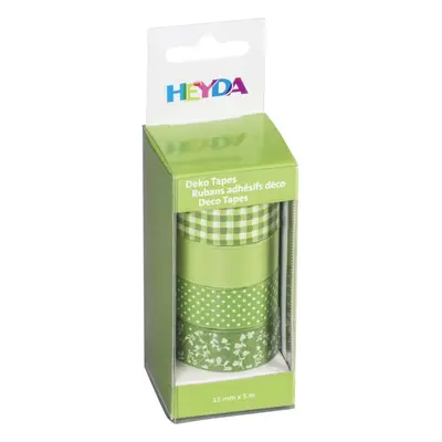 Heyda Deco pásky 15 mm x 5 m, 4 role 3584552