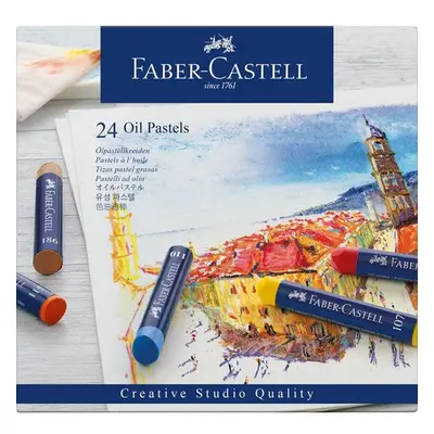 Faber-Castell Olejové pastely Faber Castell 24 barev